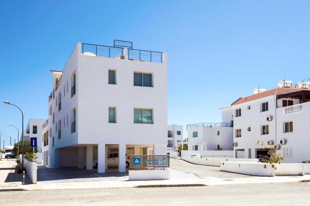 פאראלימני Seabreeze Apartment 200M Away From The Sea מראה חיצוני תמונה